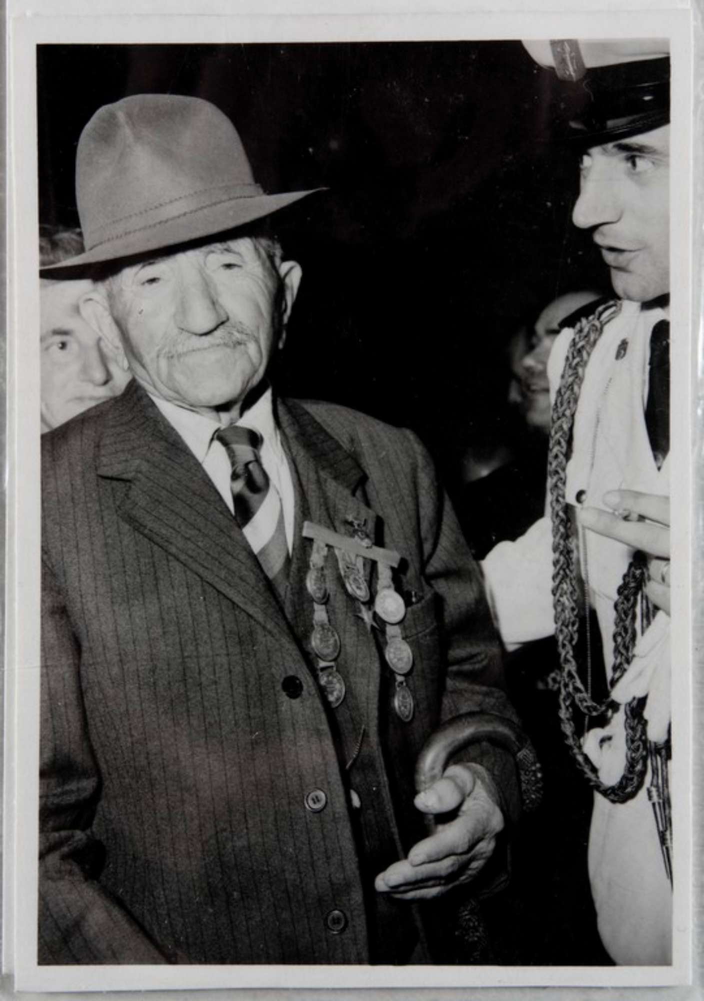 Poggibonsi, 18-19 luglio 1964, XX° anniversario della liberazione e conferimento ad Alcide Cervi della cittadinanza onoraria. Alcide Cervi